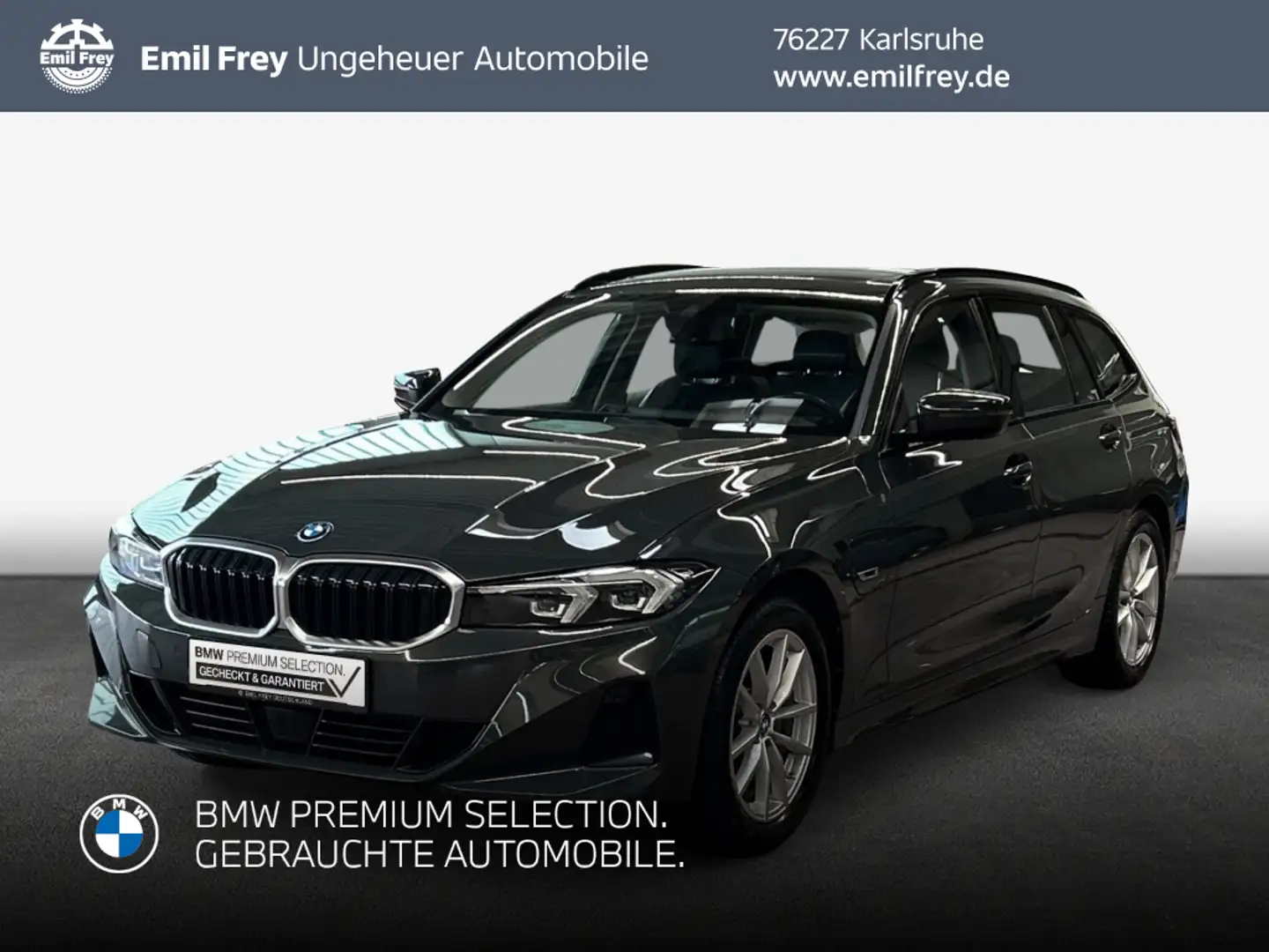 BMW 320 e Touring Aut. Grau - 1