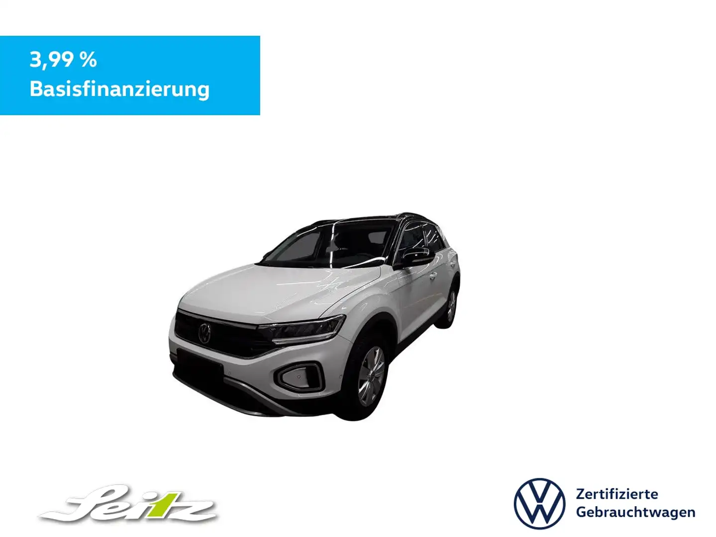 Volkswagen T-Roc 1.5 TSI Life *LED*KAMERA*NAVI*STANDHZG Blanc - 1