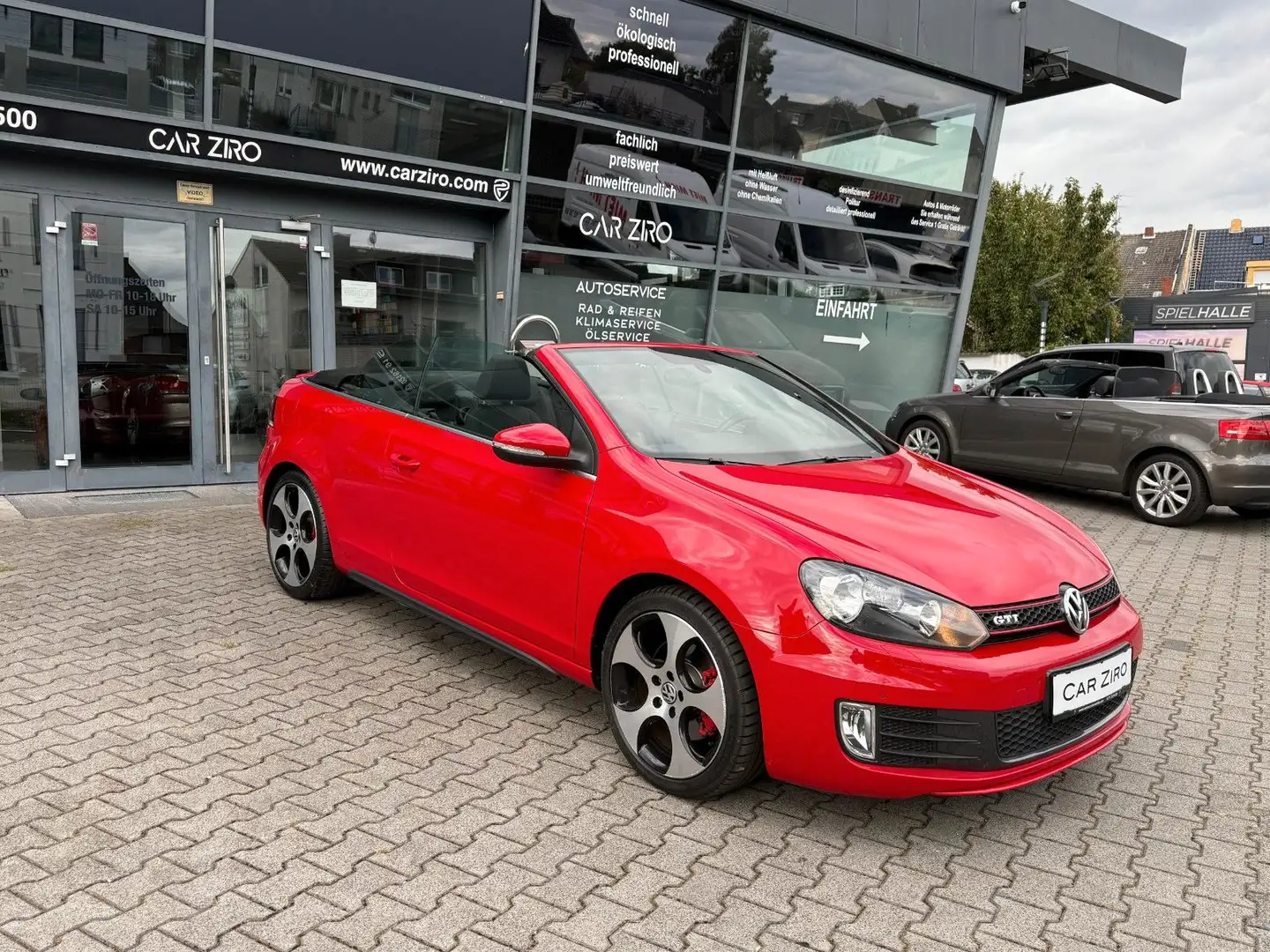 Volkswagen Golf VI Cabriolet GTI Rot - 2