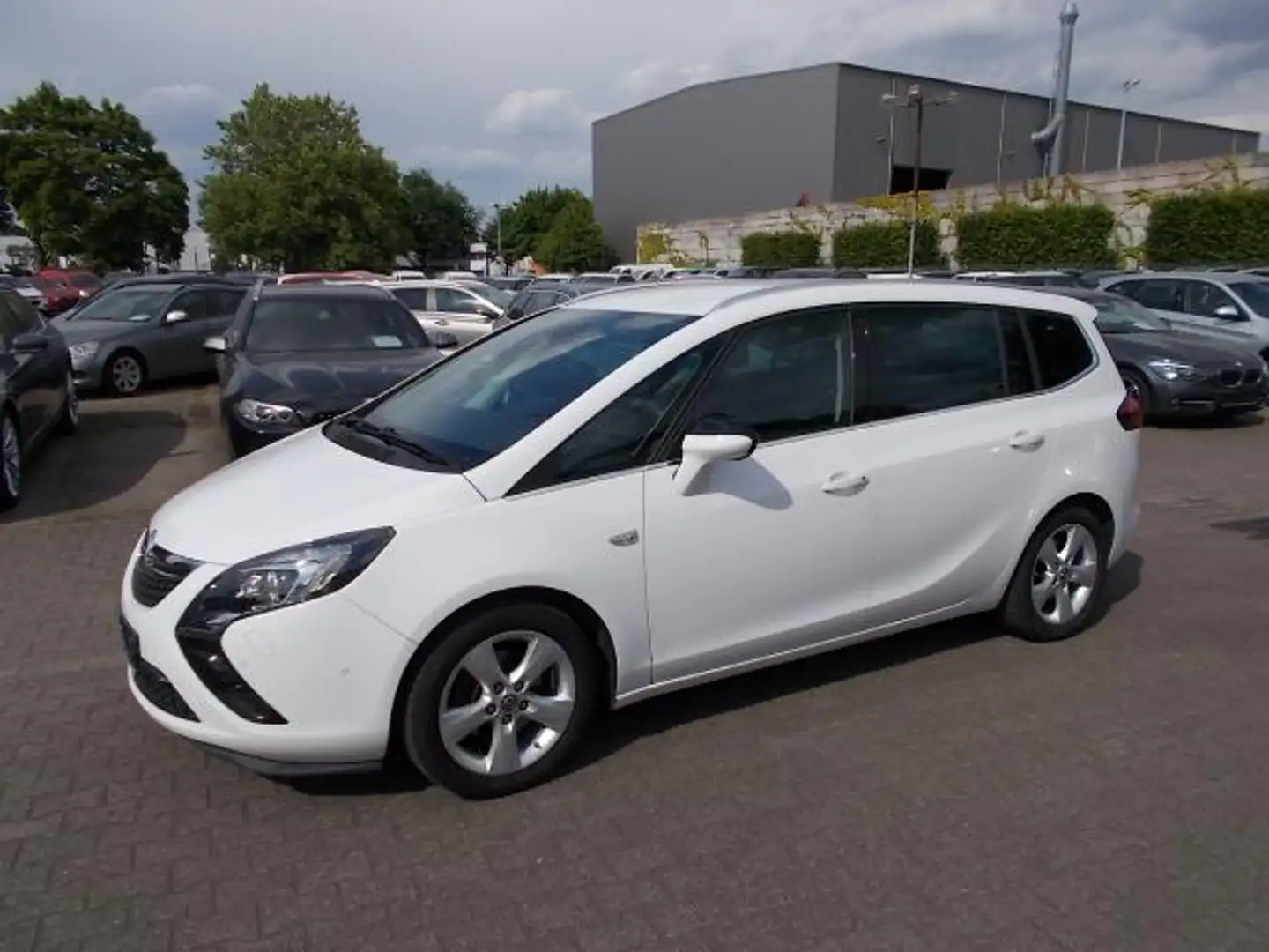 Opel Zafira Tourer C 1.4, 7 Sitze NAVI Xenon Park Ass. Blanc - 1