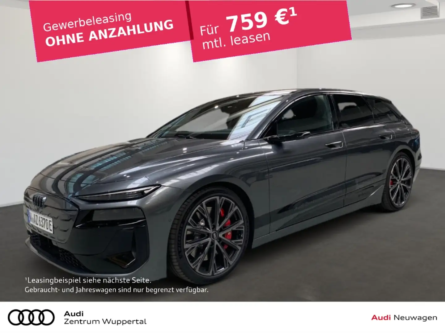 Audi S6 AVANT E-TRON Leder Soundsystem Alarm Alu Sportsitz Grau - 1