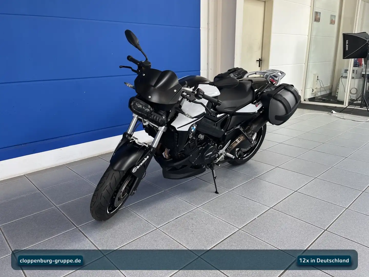 BMW F 800 R 2 Pakete, RDC, Motorspoiler Negro - 1