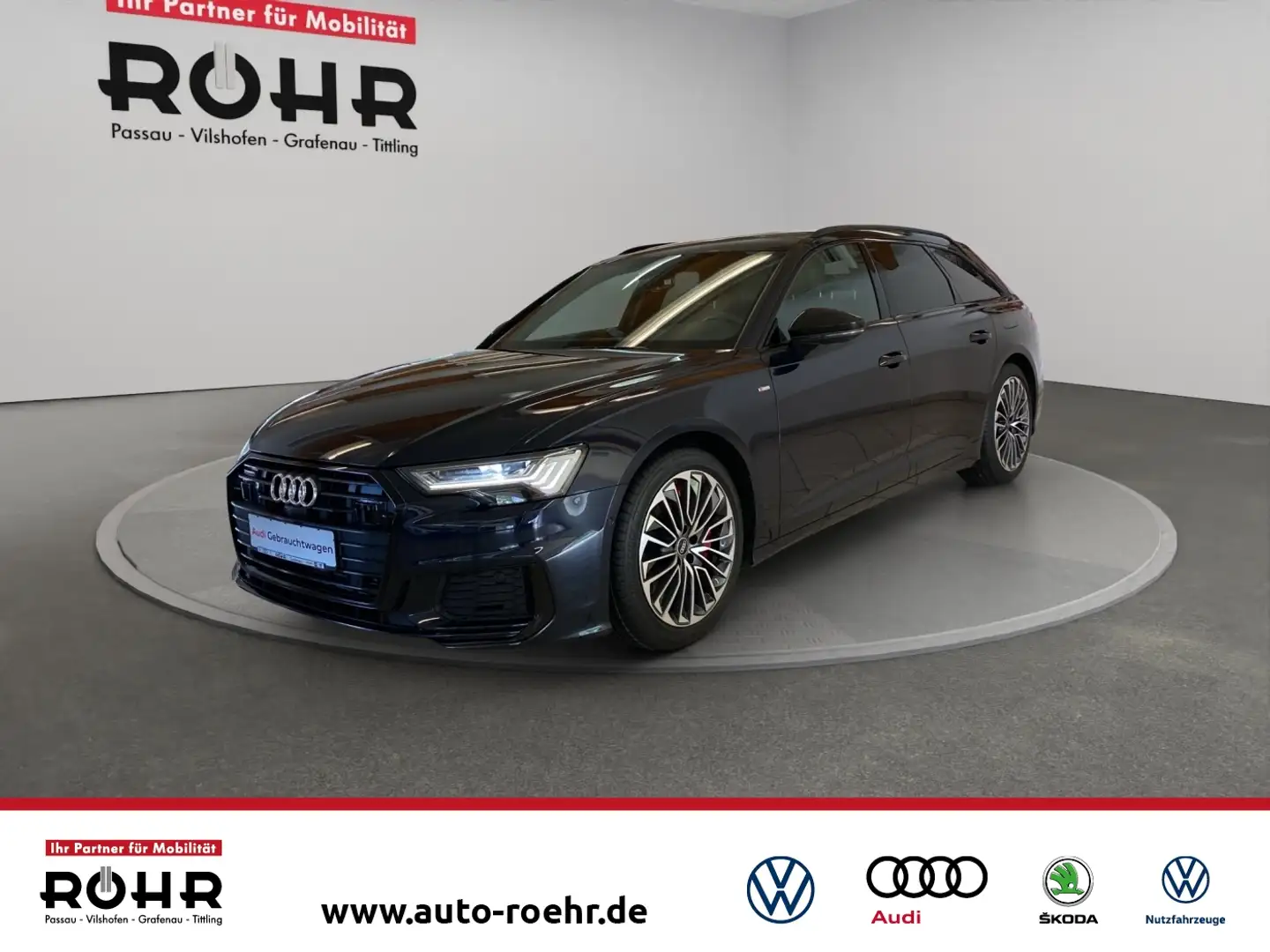 Audi A6 Avant Sport 55 TFSIe quattro S tronic (B&O.Matrix. Blau - 1