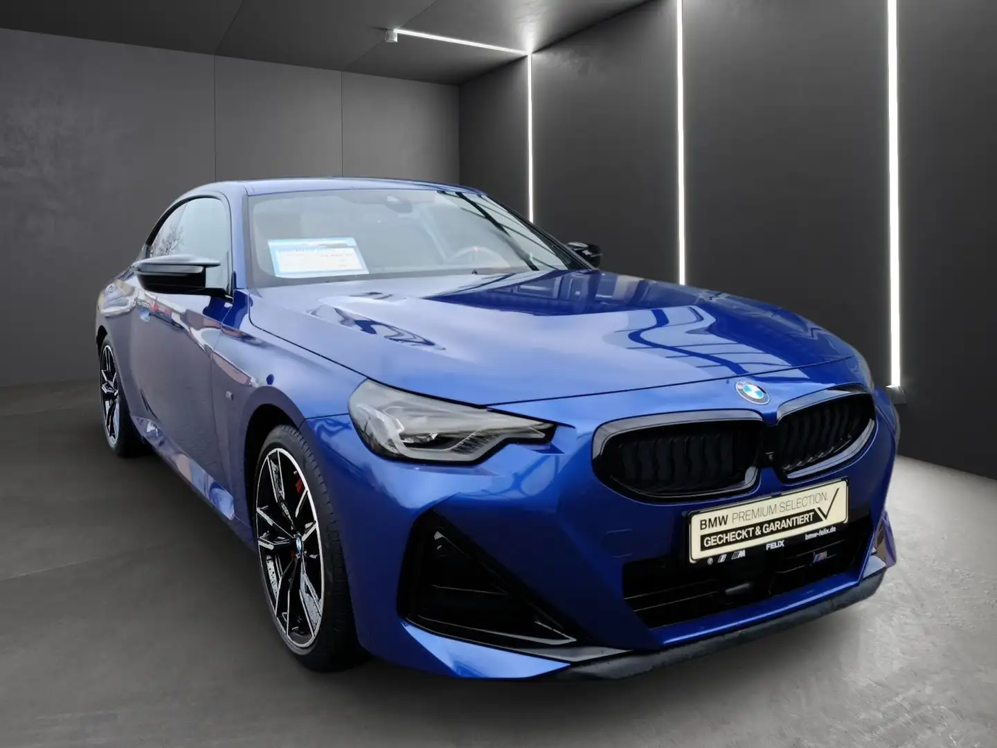 BMW 240 M240i xDrive Coupe+M SPORTPAKET PRO+19"ALU+LIVE CO Azul - 2