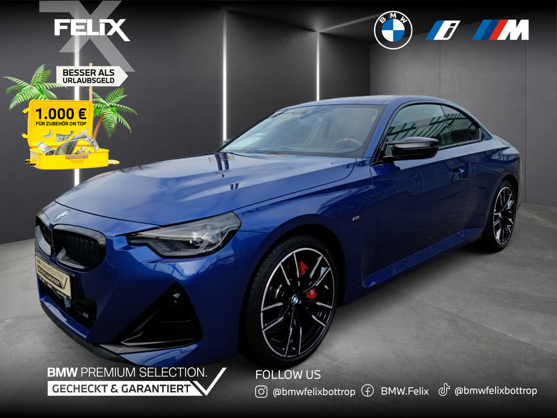 BMW 240 M240i xDrive Coupe+M SPORTPAKET PRO+19"ALU+LIVE CO