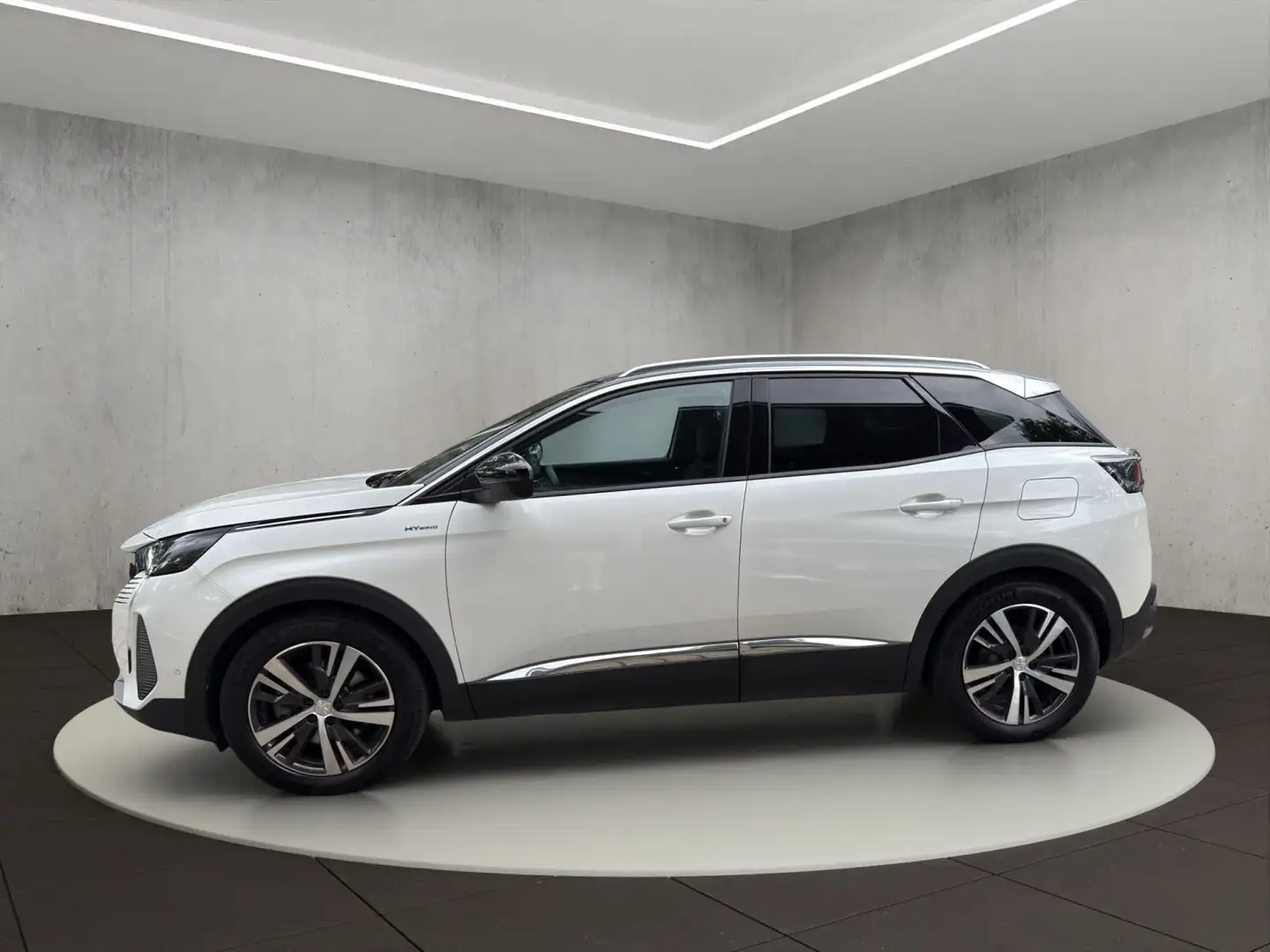 Peugeot 3008 Hybrid-Benzin 225 Blanco - 2