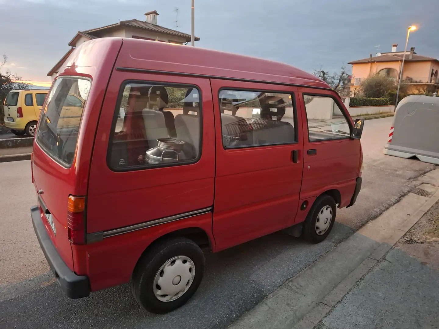 Piaggio Porter vetrato con cabina alta Czerwony - 2