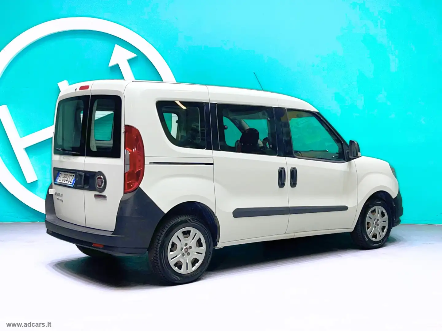 Fiat Doblo 1.3 MJT PC Combi N1 SX *AUTOCARRO*5 POSTI* Bianco - 2