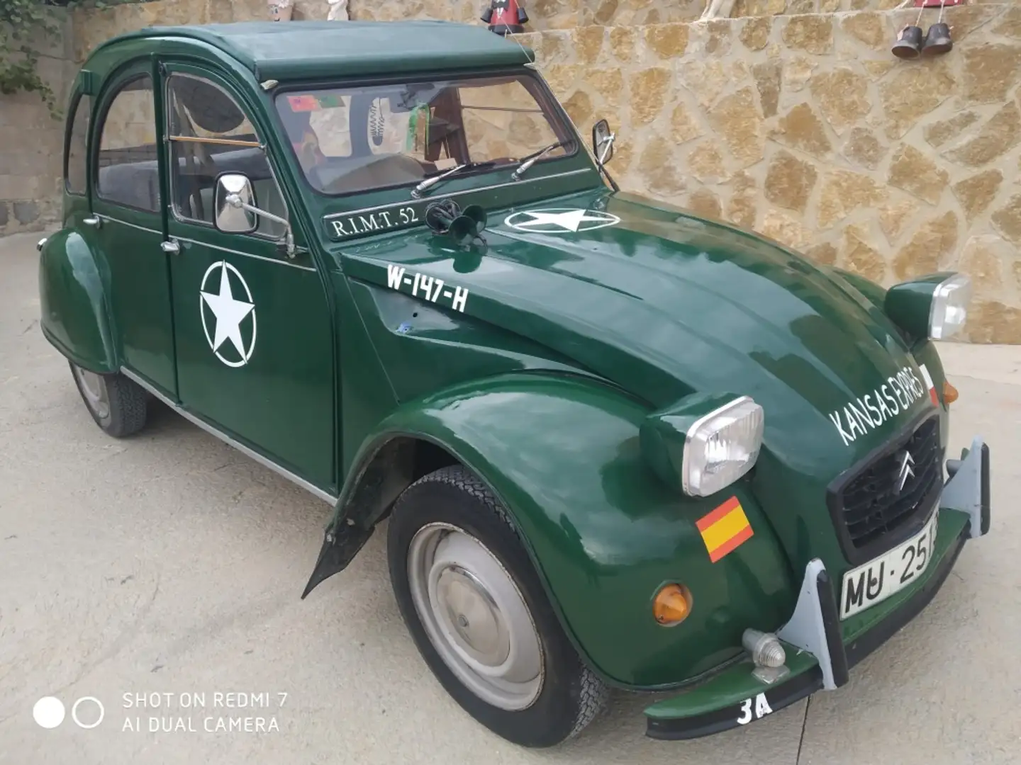 Citroen 2CV Verde - 1