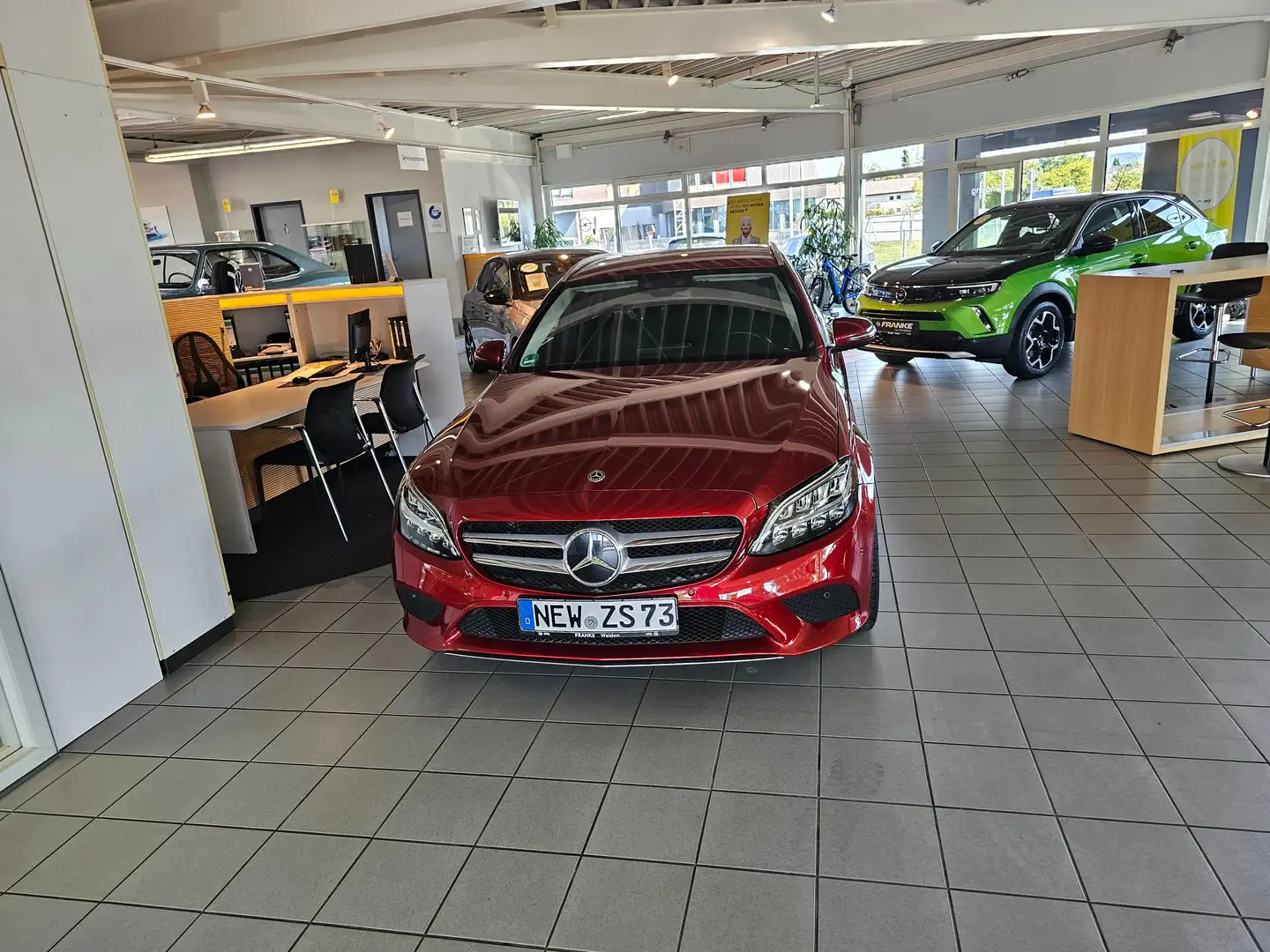 Mercedes-Benz C 220 C 220 d T 9G-TRONIC Avantgarde Rouge - 1