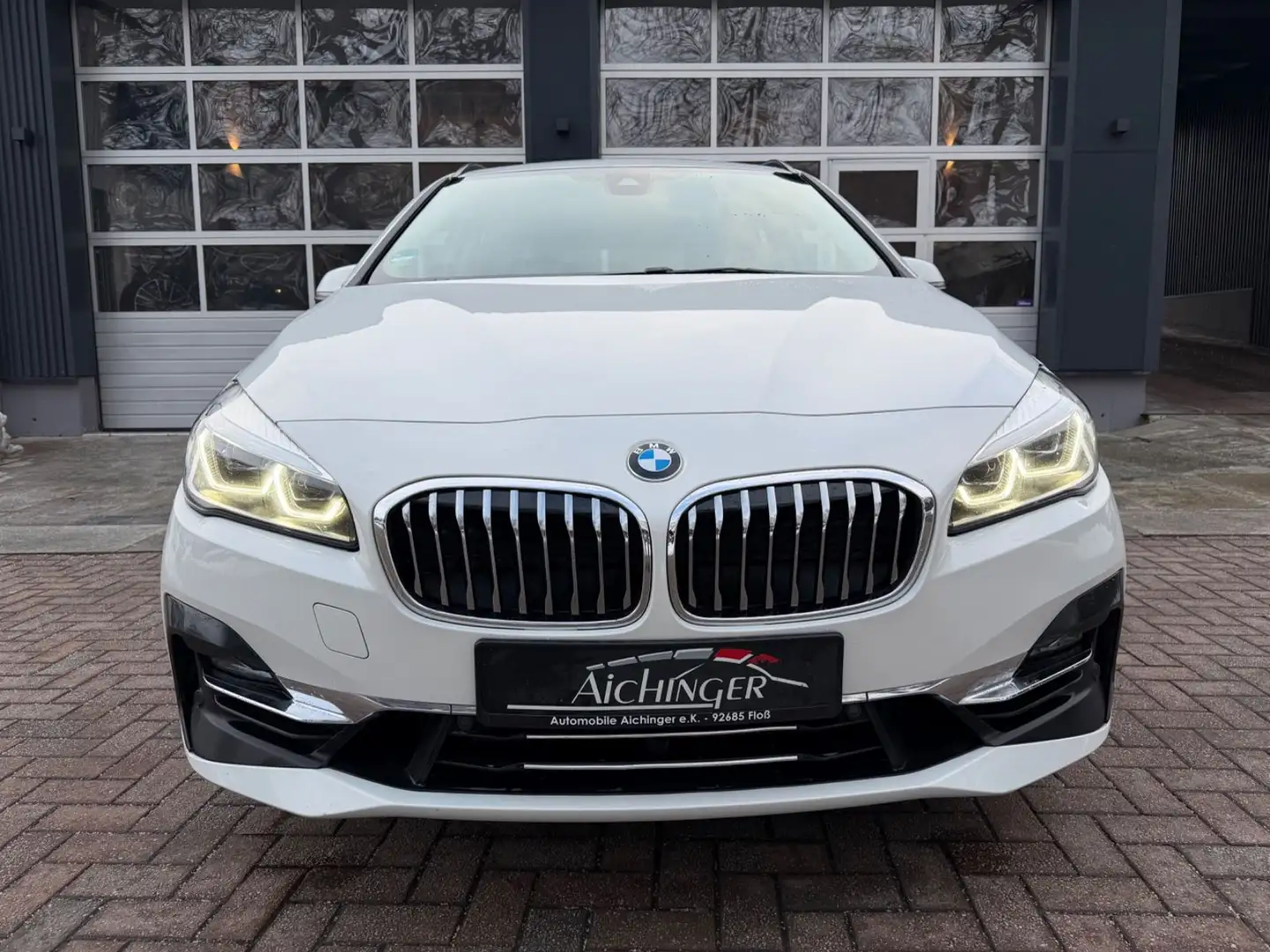 BMW 220 Luxury HeadUp Pano LED Leder Weiß - 2