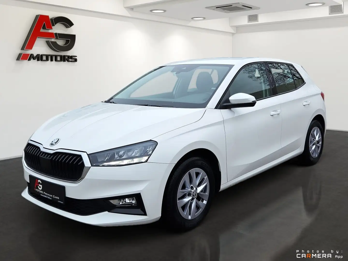 Skoda Fabia Ambition 1,0 ACC/LED/PDC/Spurass./1.Besitz Weiß - 1