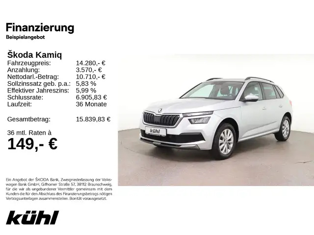 Skoda Kamiq 1.0 TSI Ambition LED