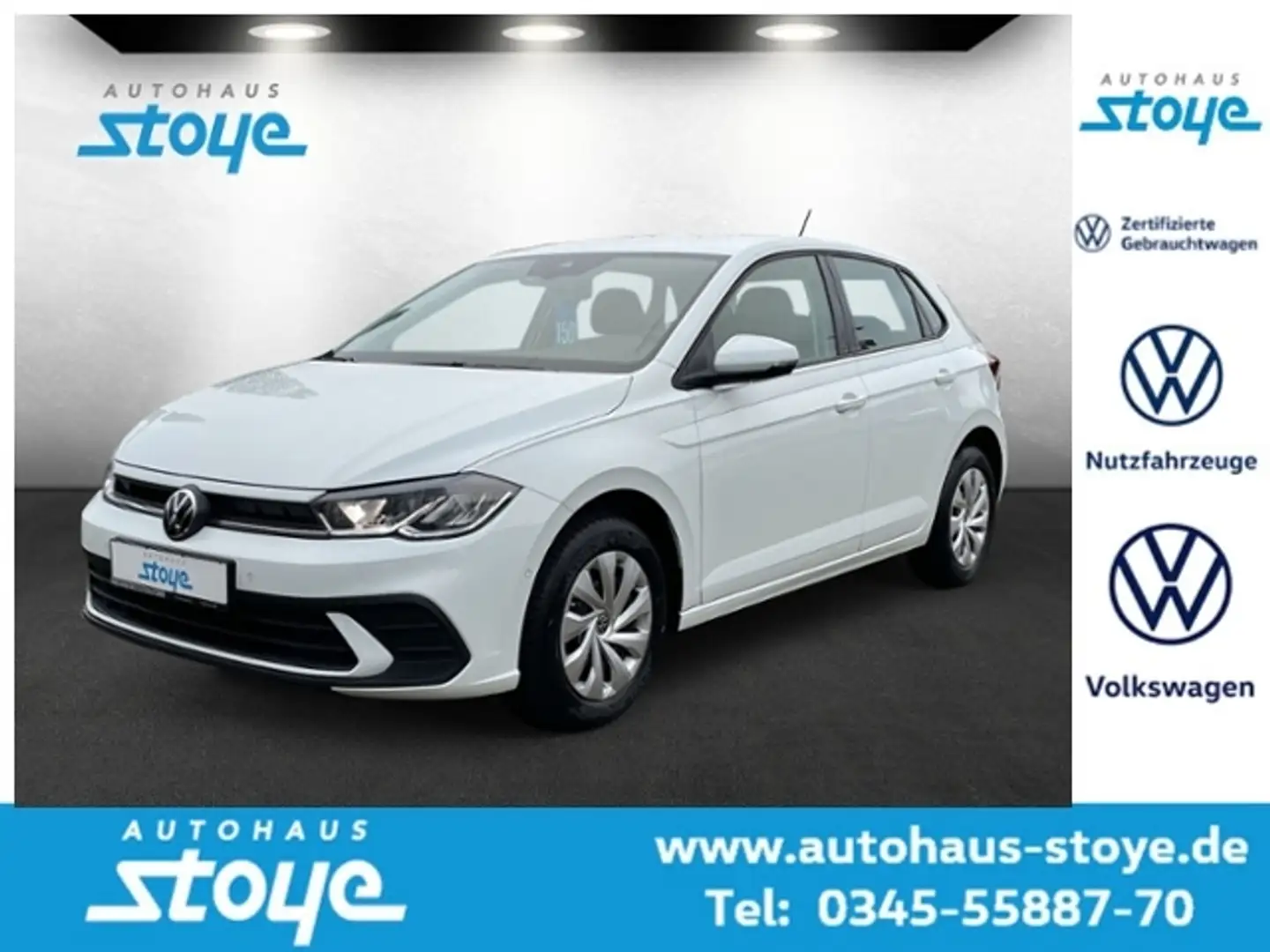 Volkswagen Polo Life TSi Navi Sitzh EPC v+h Blanc - 1