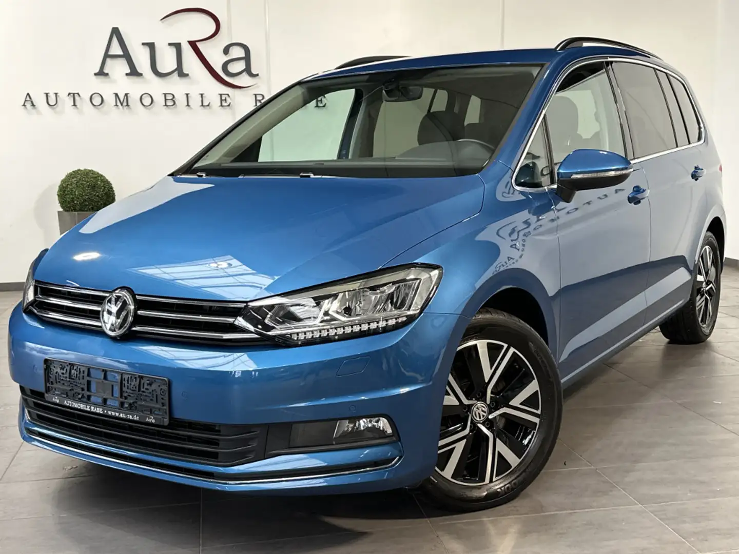 Volkswagen Touran 2.0 TDI DSG Highline NAV+LED+ACC+17ZO+1HD Blue - 2