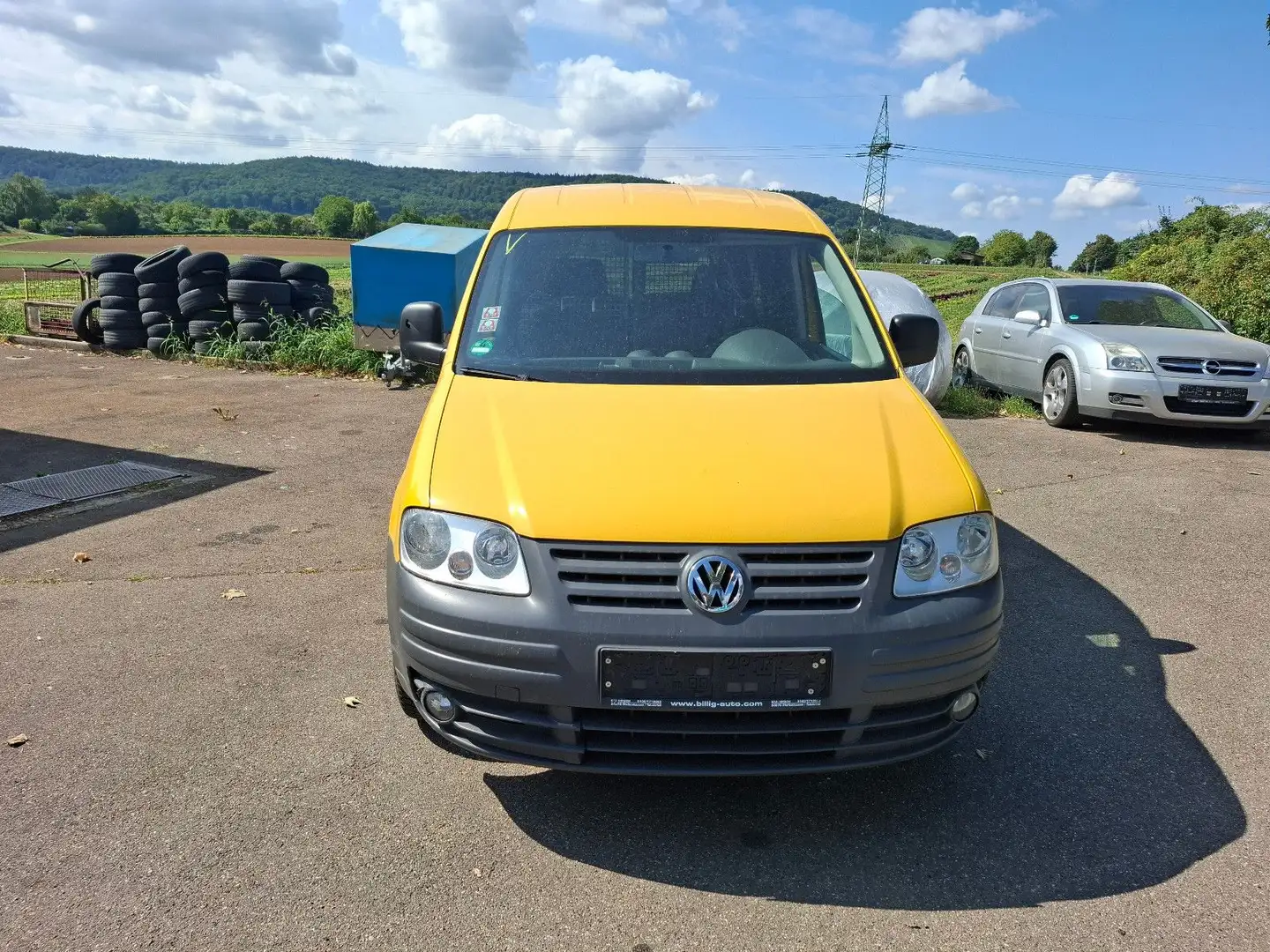 Volkswagen Caddy Kasten Gelb - 1
