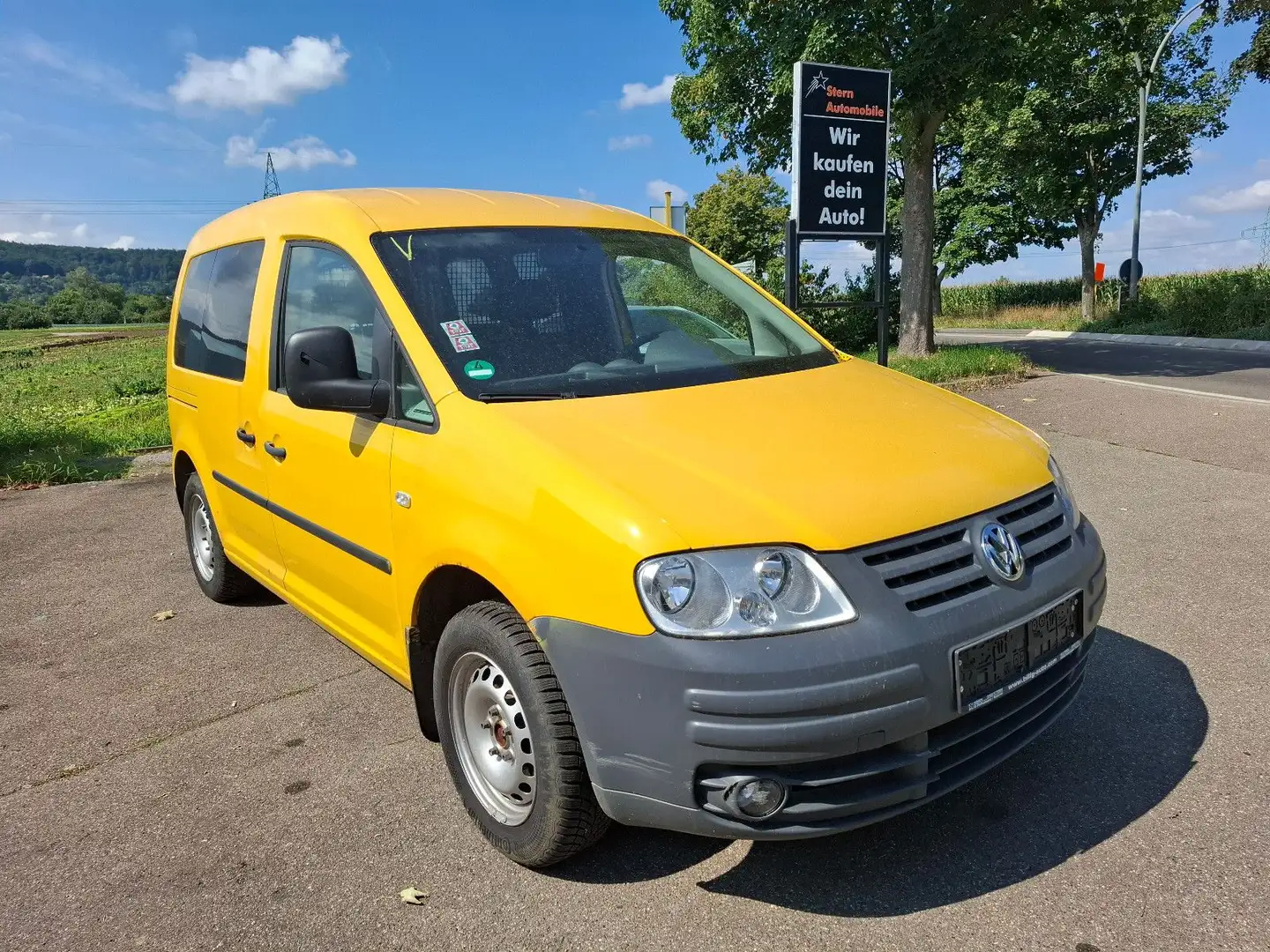 Volkswagen Caddy Kasten Gelb - 2