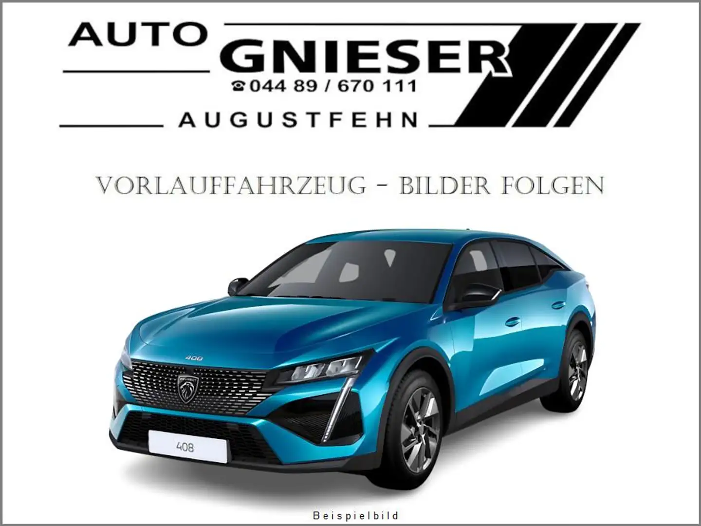 Peugeot 408 1.2 PureTech 130 GT ACC/LED/SHZ/PDC/KAM/NAV 96 ... Bleu - 1