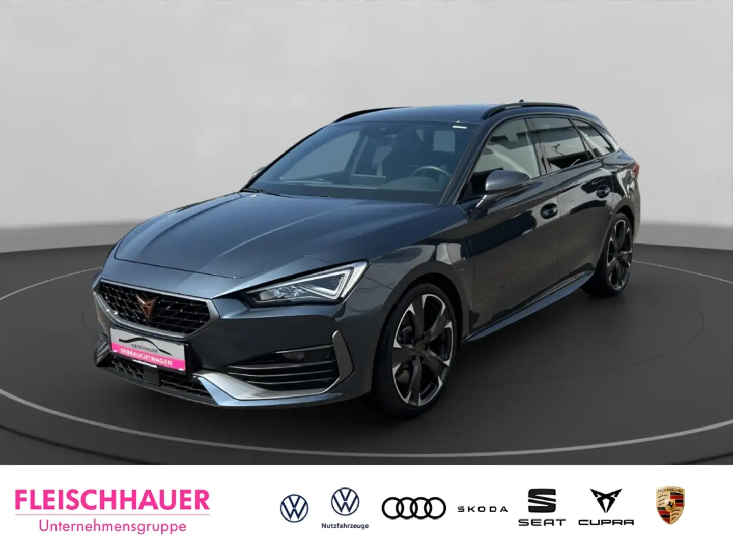CUPRA Leon VZ CUPRA 1.4 e-HYBRID+SHZ+LED+DAB+NAVI Grau - 1