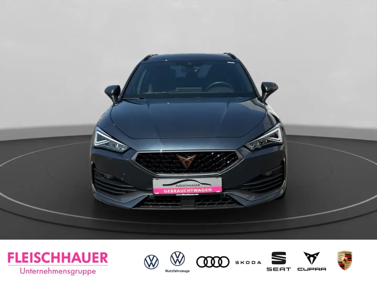 CUPRA Leon VZ CUPRA 1.4 e-HYBRID+SHZ+LED+DAB+NAVI Grau - 2