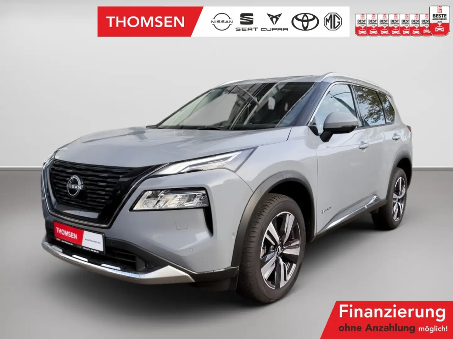 Nissan X-Trail Tekna 1.5 VC-T e-POWER ACC+AUT+LED+Navi Grau - 1