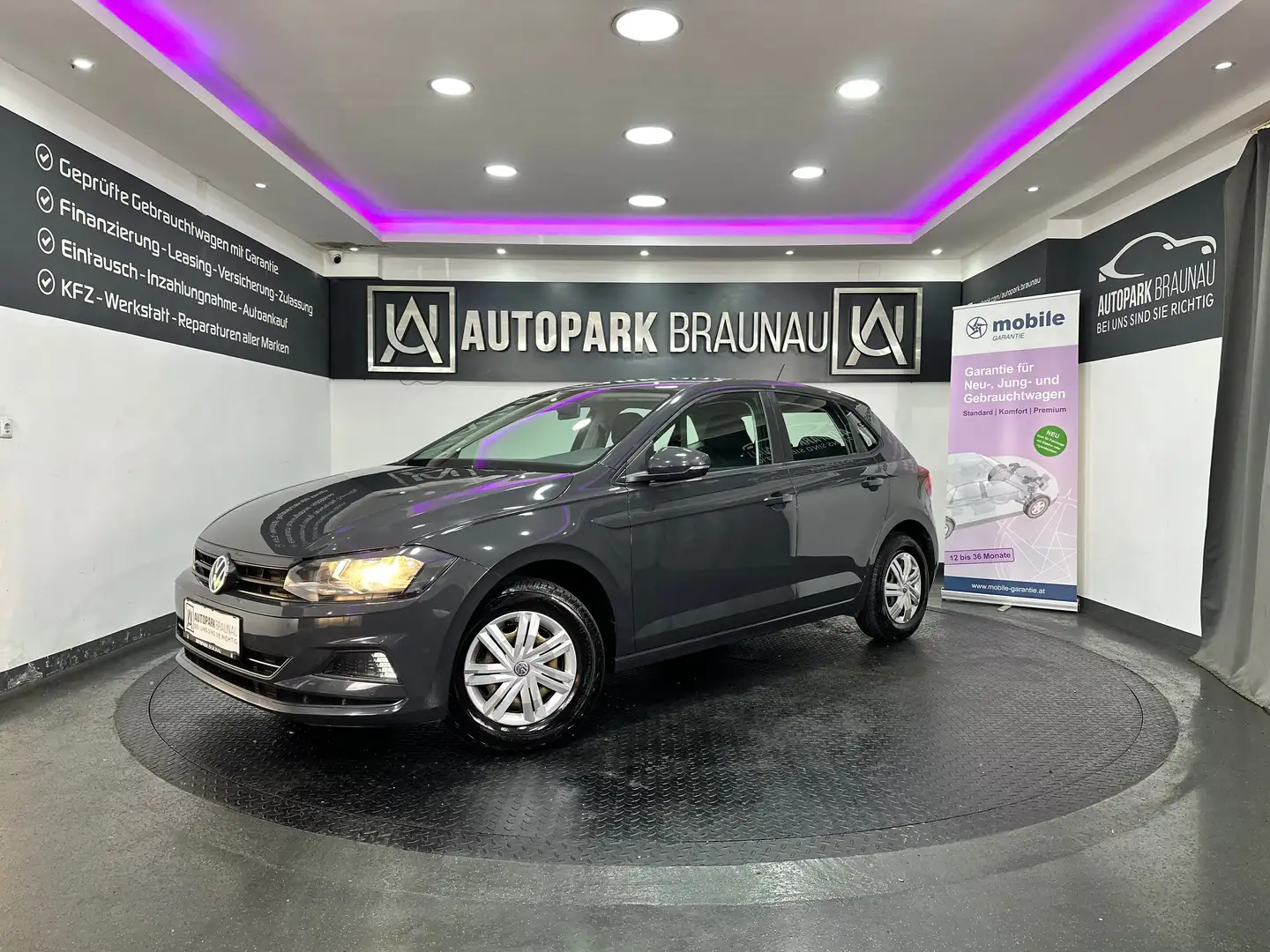 Volkswagen Polo 1.0 Trendline *KLIMA*TEMPO* Grau - 1