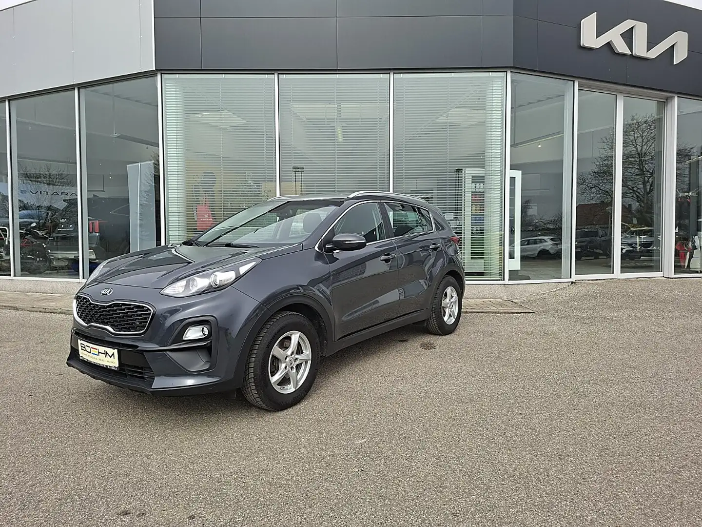 Kia Sportage 1,6 CRDI SCR MHD Silber *Anhängevorrichtung* Grau - 1