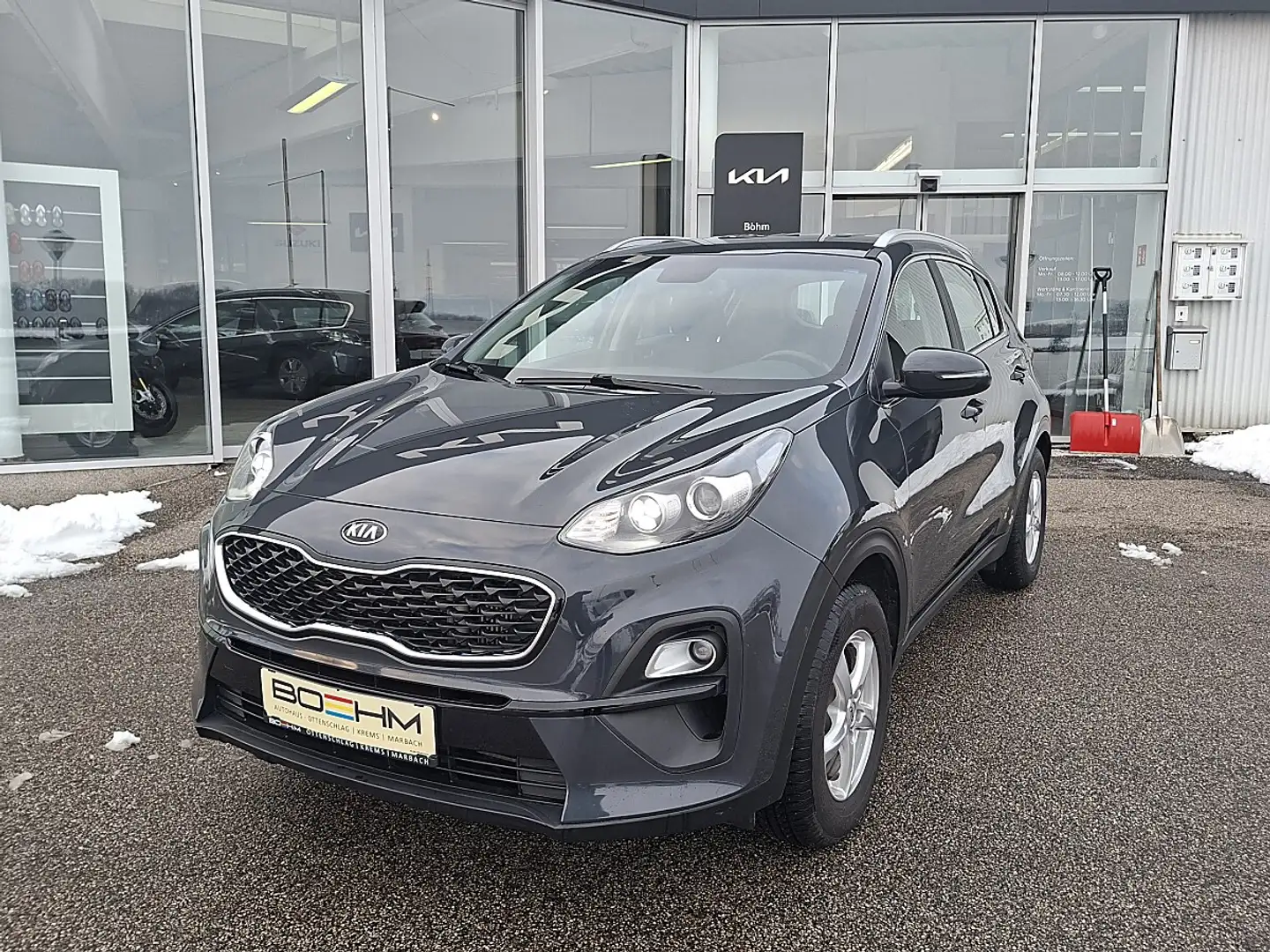 Kia Sportage 1,6 CRDI SCR MHD Silber Grau - 2