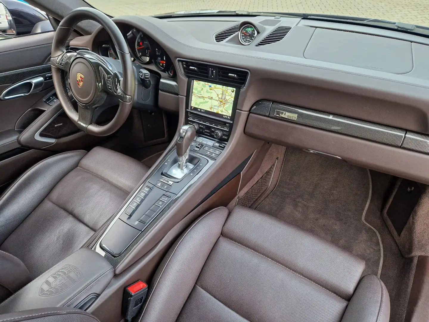 Porsche 991 911 Turbo S Ceramic/ACC/Sitzbelüftung Nero - 2