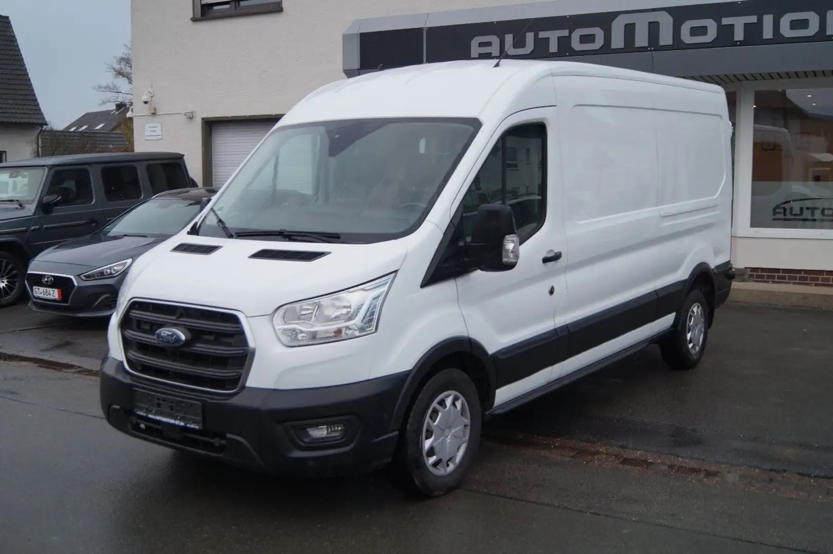 Ford Transit Kasten 350 L3*Klima*3-Sitzer*AHK*RFK*SHZ Blanc - 1