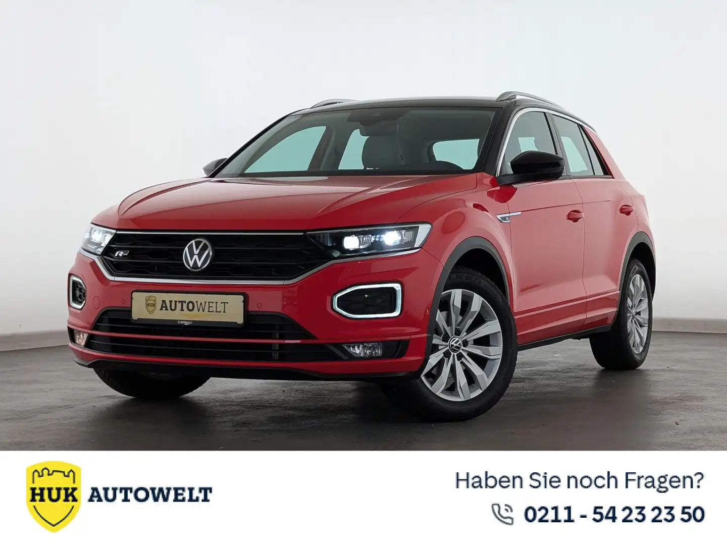 Volkswagen T-Roc T-Roc 1.5 TSI Sport (EURO 6d) LEDER+LED+NAVI+ACC Rouge - 1