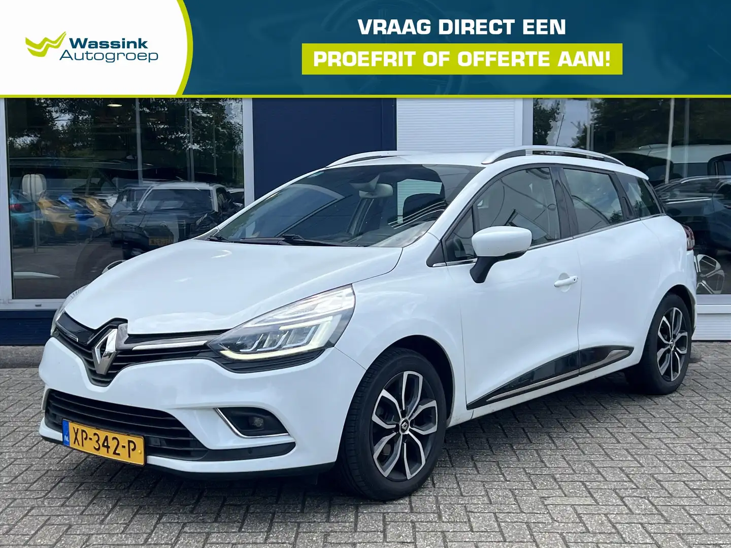 Renault Clio Estate TCe 90pk Intens | Cruise Control | Navigati Weiß - 1