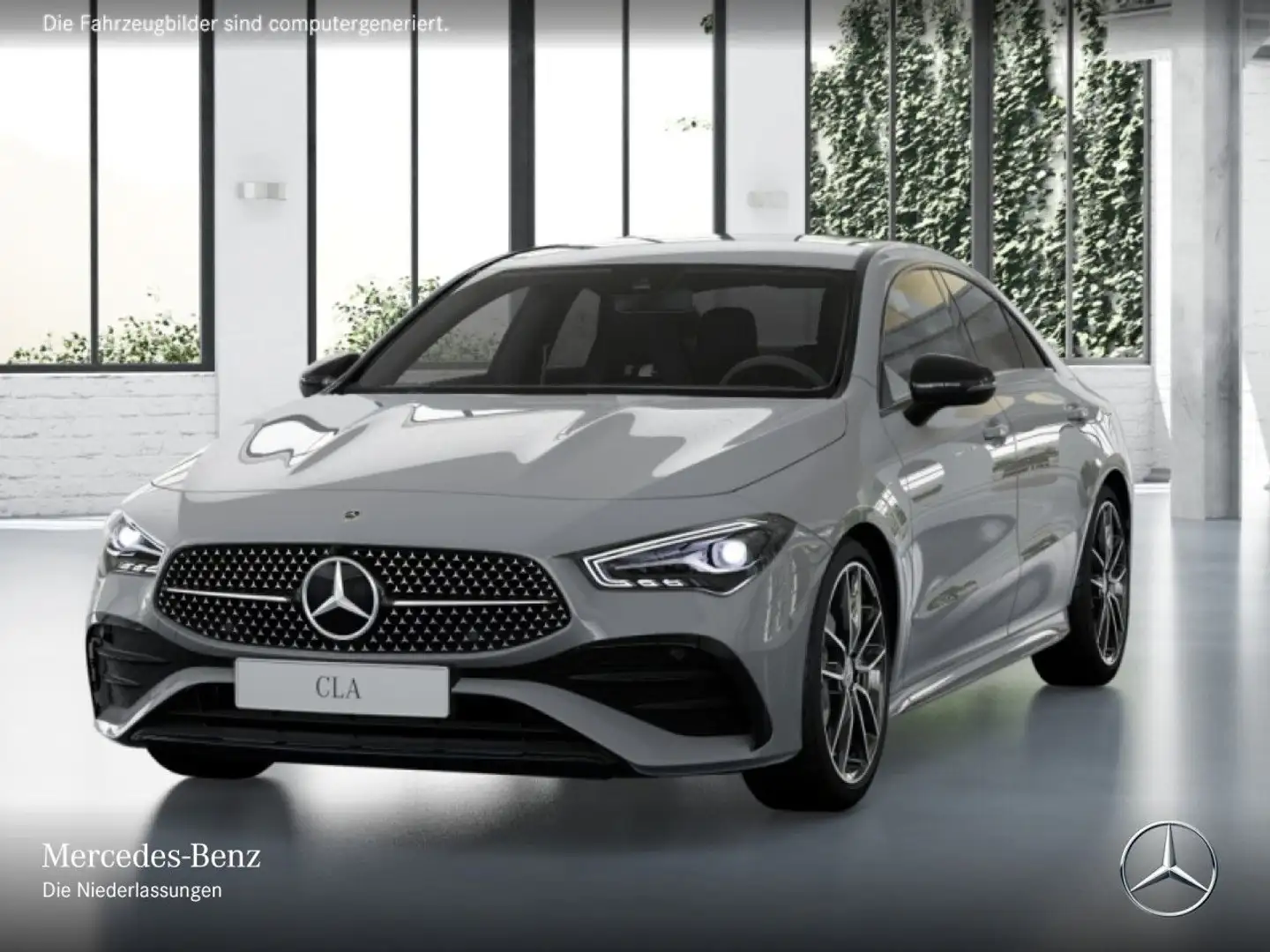 Mercedes-Benz CLA 180 AMG+NIGHT+LED+KAMERA+TOTW+7G Grigio - 2