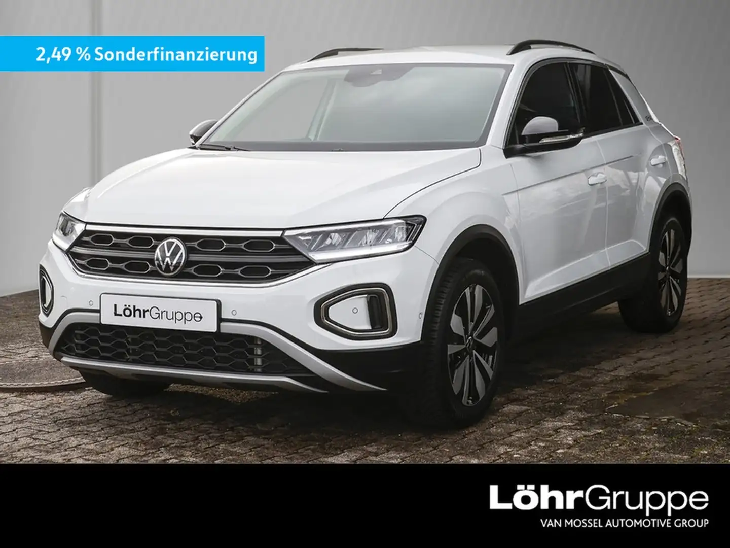 Volkswagen T-Roc 1,0 TSI Goal,LED,Navi,Apple Carplay Climatronic... Weiß - 1