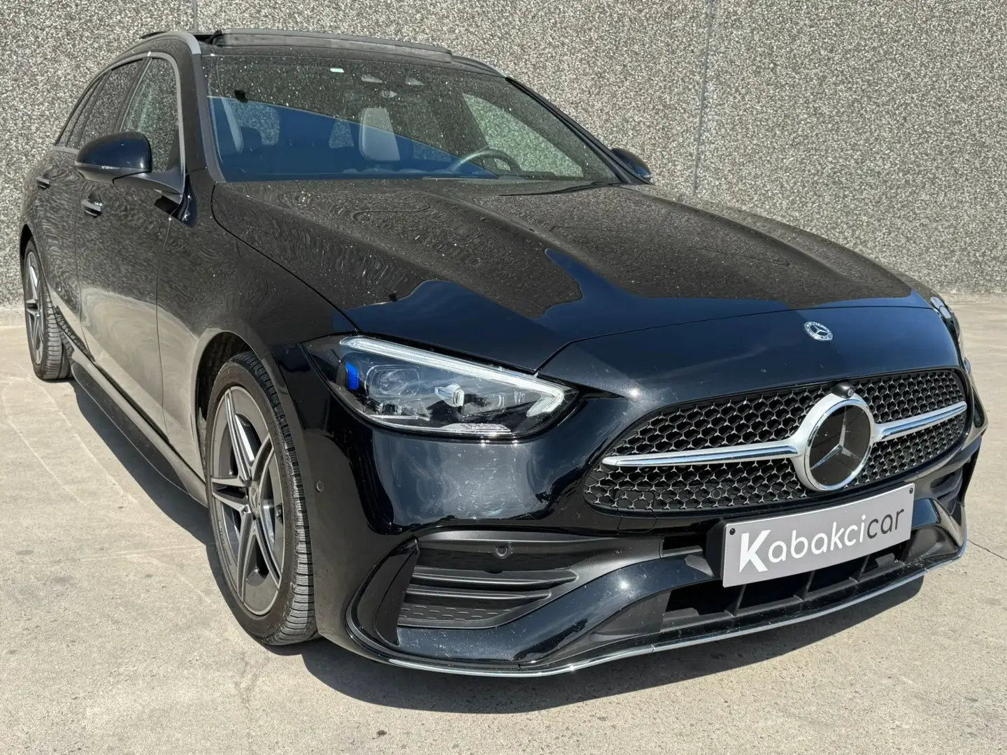 Mercedes-Benz C 220 Break d PACK AMG//28.000 KM//CAMERA/GPS/GARANTIE Noir - 1