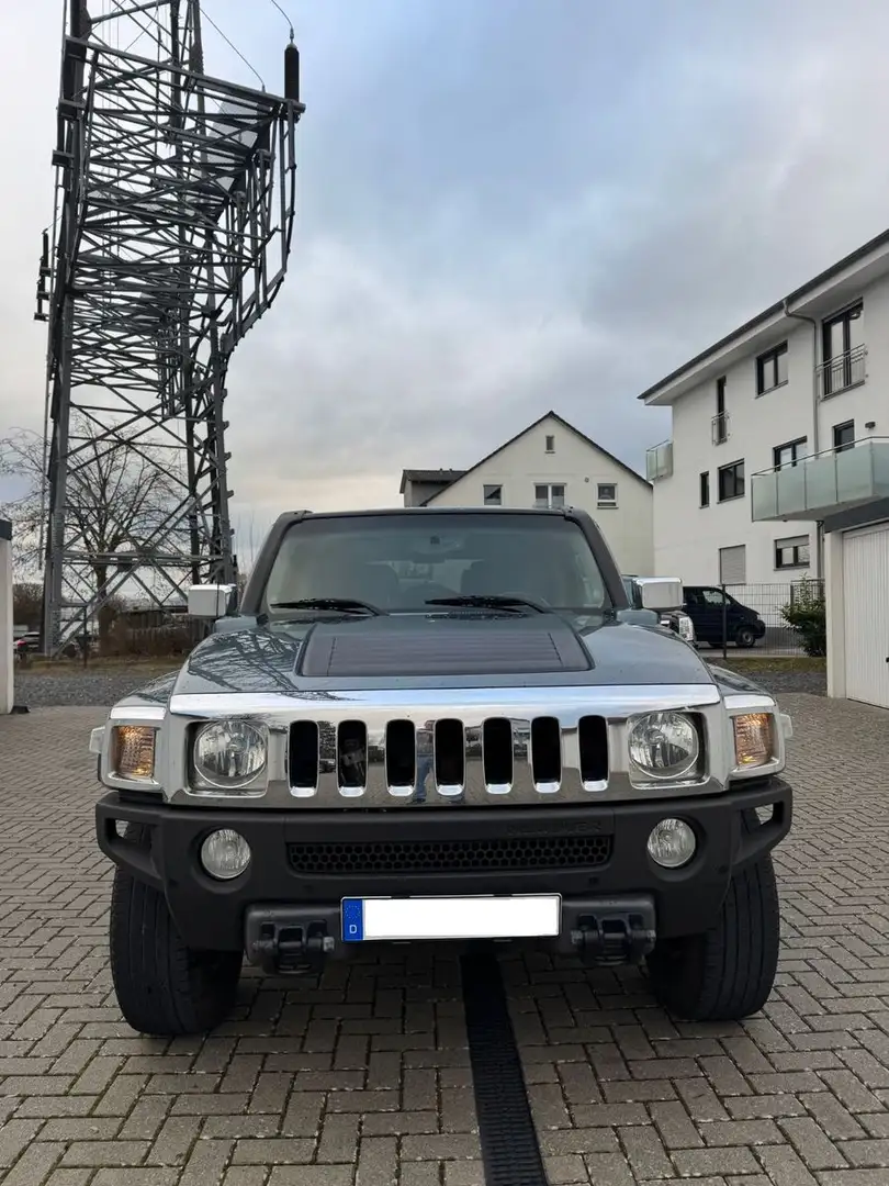 HUMMER H3 3.7 Luxury Vortec-3700 4x4 Automatik Leder Blau - 2