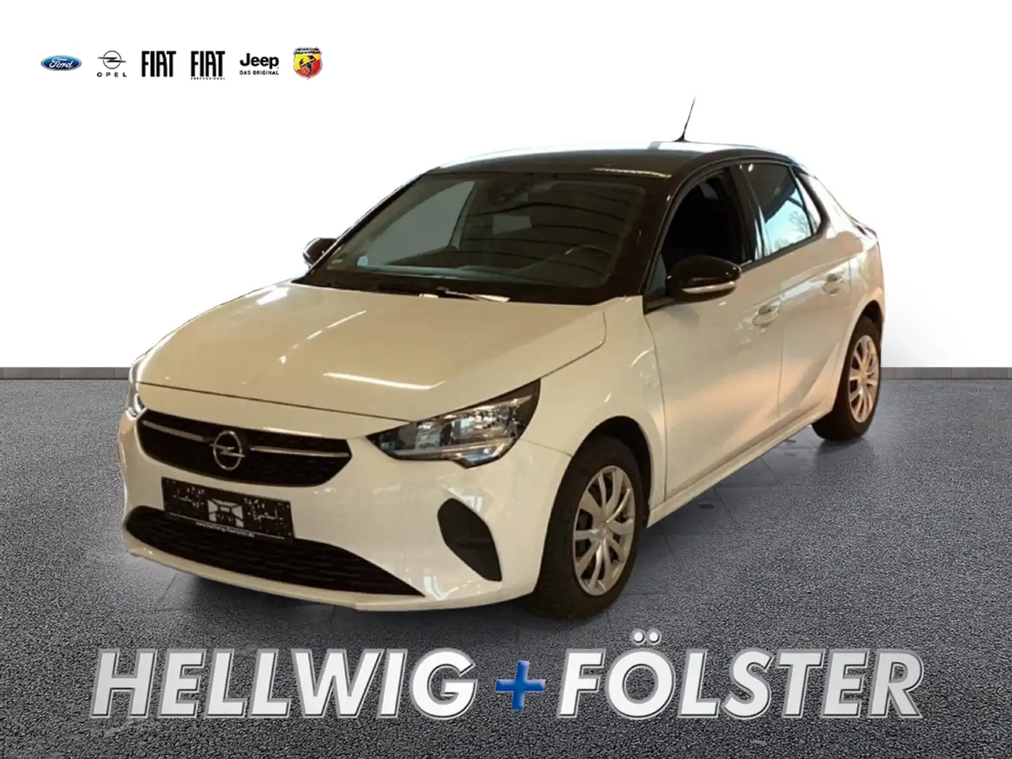 Opel Corsa F Edition Apple CarPlay Android Auto Kom-paket Kli Weiß - 1