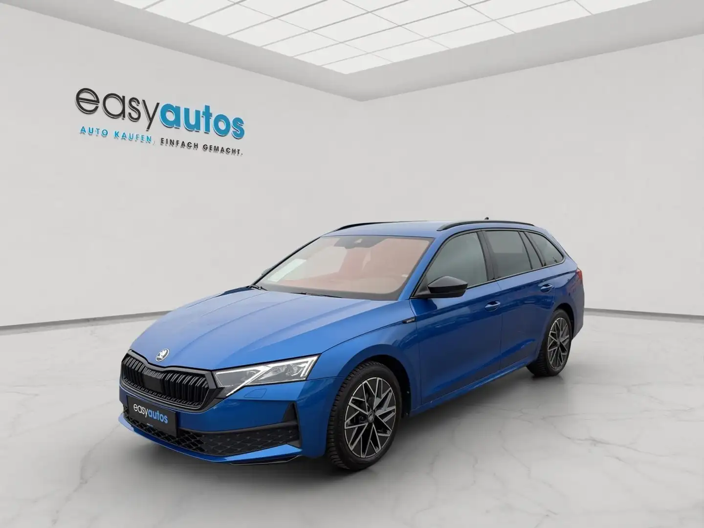 Skoda Octavia 2,0 TDI Sportline DSG;AHK;WINTERPAKET-PLUS;R-KAME Blau - 1