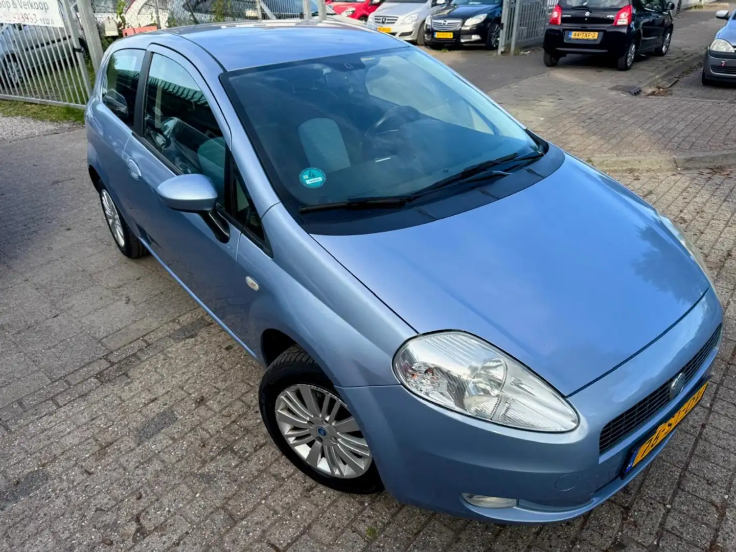 Fiat Grande Punto 1.4 Edizione Prima Blauw - 1
