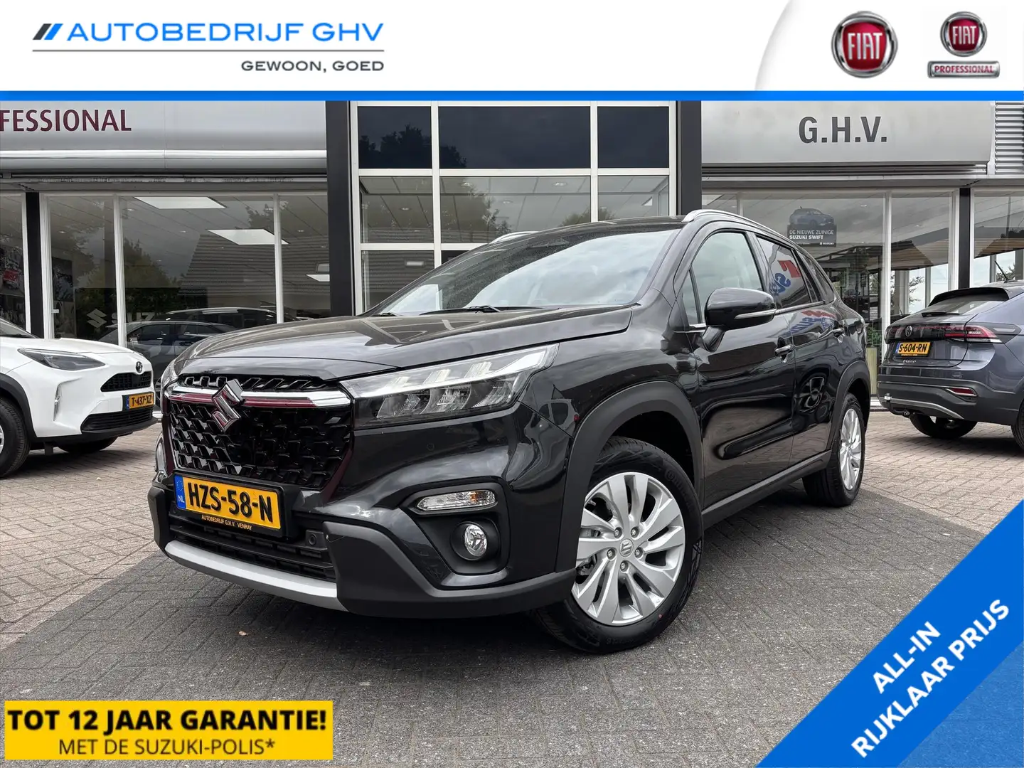 Suzuki SX4 S-Cross 1.4 Boosterjet 110PK Smart Hybrid Select Automaat Zwart - 1