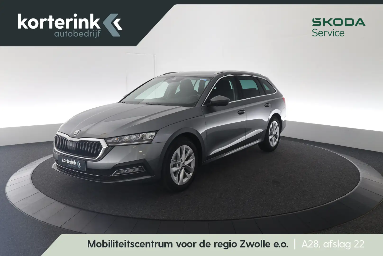Skoda Octavia Combi 1.5 e-TSI Business Edition Plus Grijs - 1