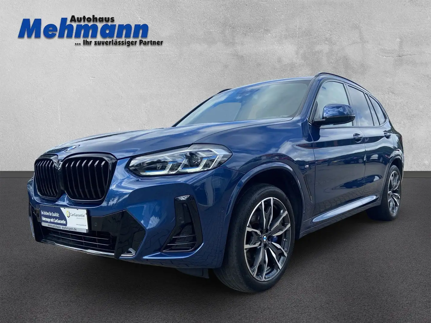 BMW X3 xDrive 20d Aut. M-Sport Laser*Pano*AHK*Leder* Blau - 1