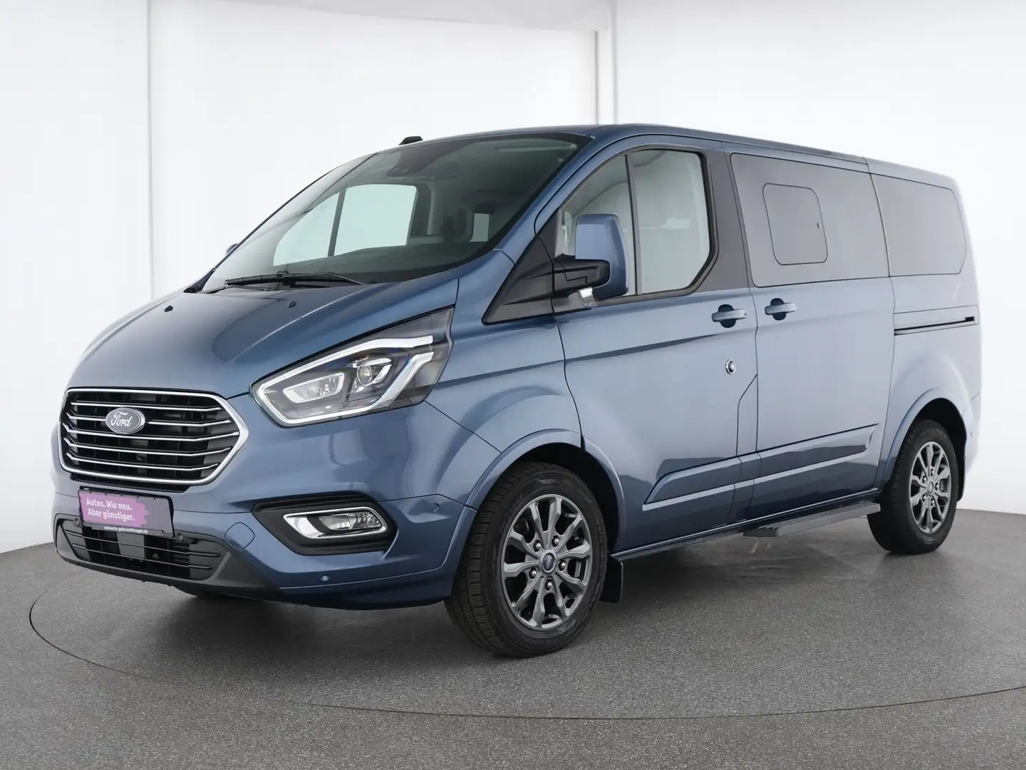 Ford Tourneo Custom Titanium X Navi|CarPlay|AHK|PDC Albastru - 2