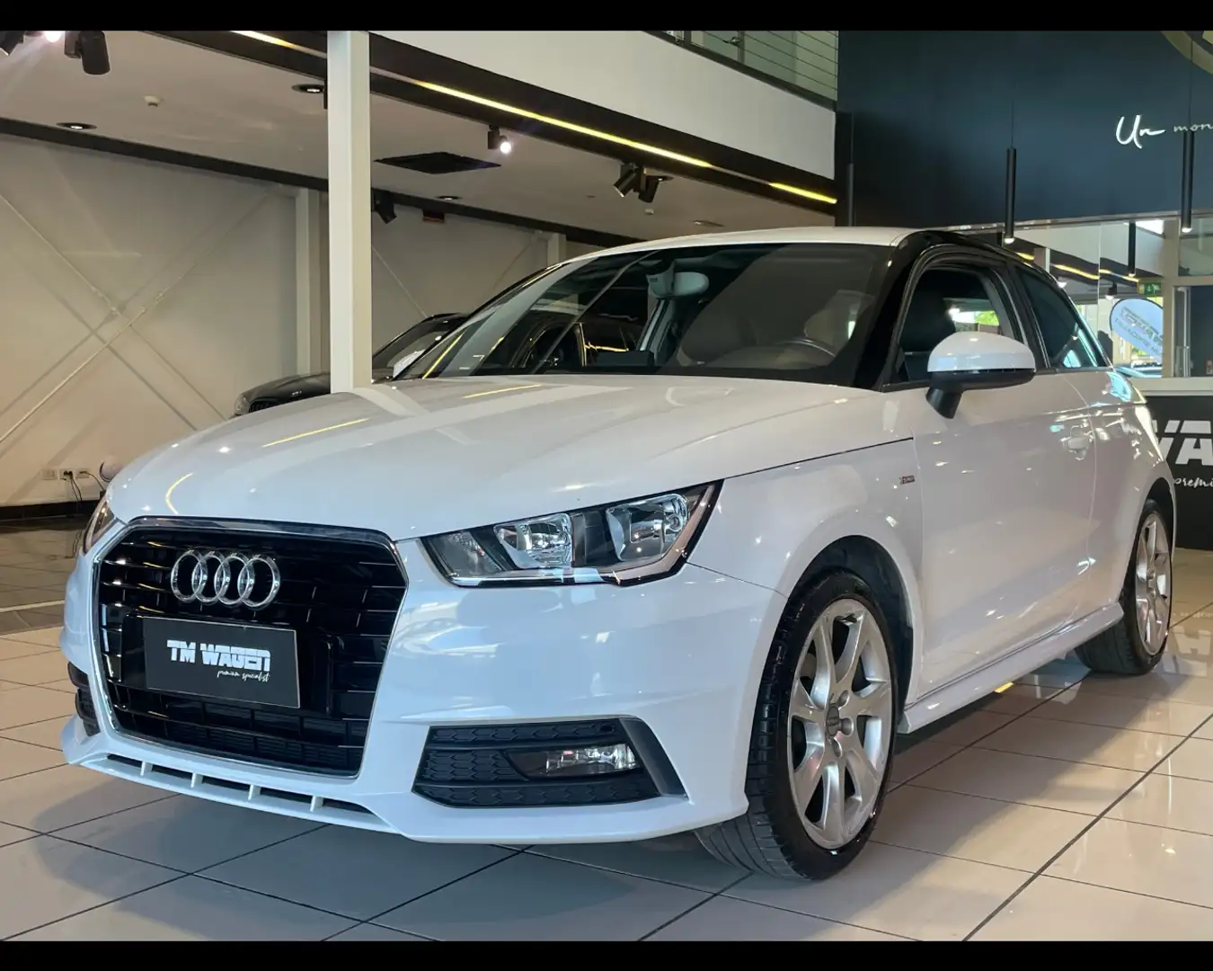 Audi A1 1.0 TFSI 95CV S-LINE 2018 *NEOPATENTATI/63000 KM* White - 1