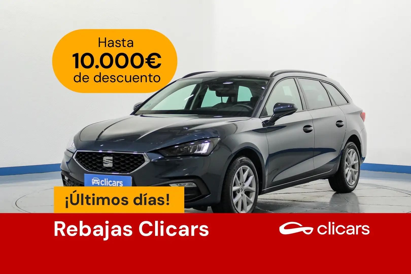 SEAT Leon ST 2.0TDI CR S&S Style Launch Pack con Navega DSG- Gris - 1