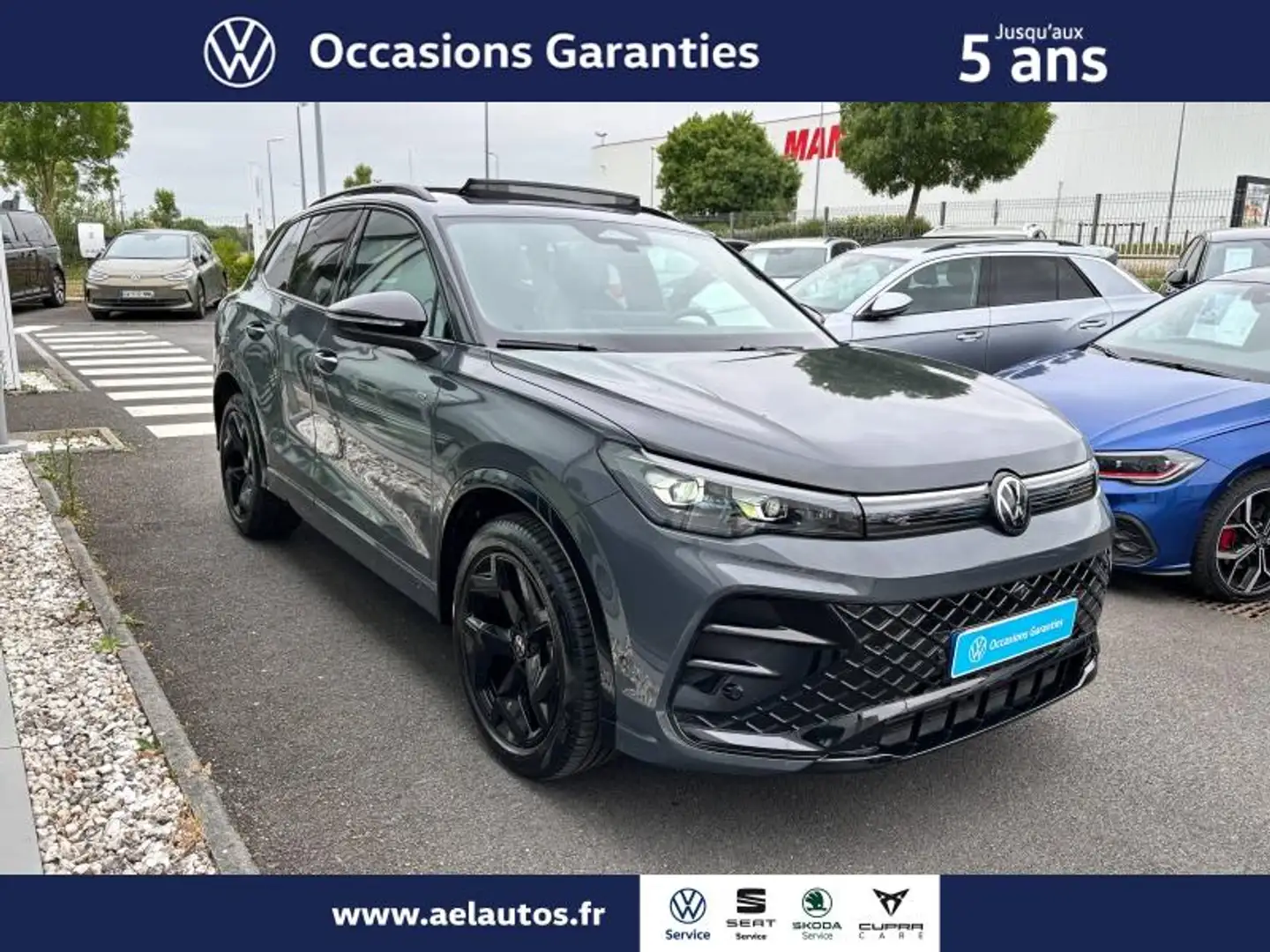 Volkswagen Tiguan 1.5 eTSI 150ch R-Line Exclusive DSG7 Gris - 2