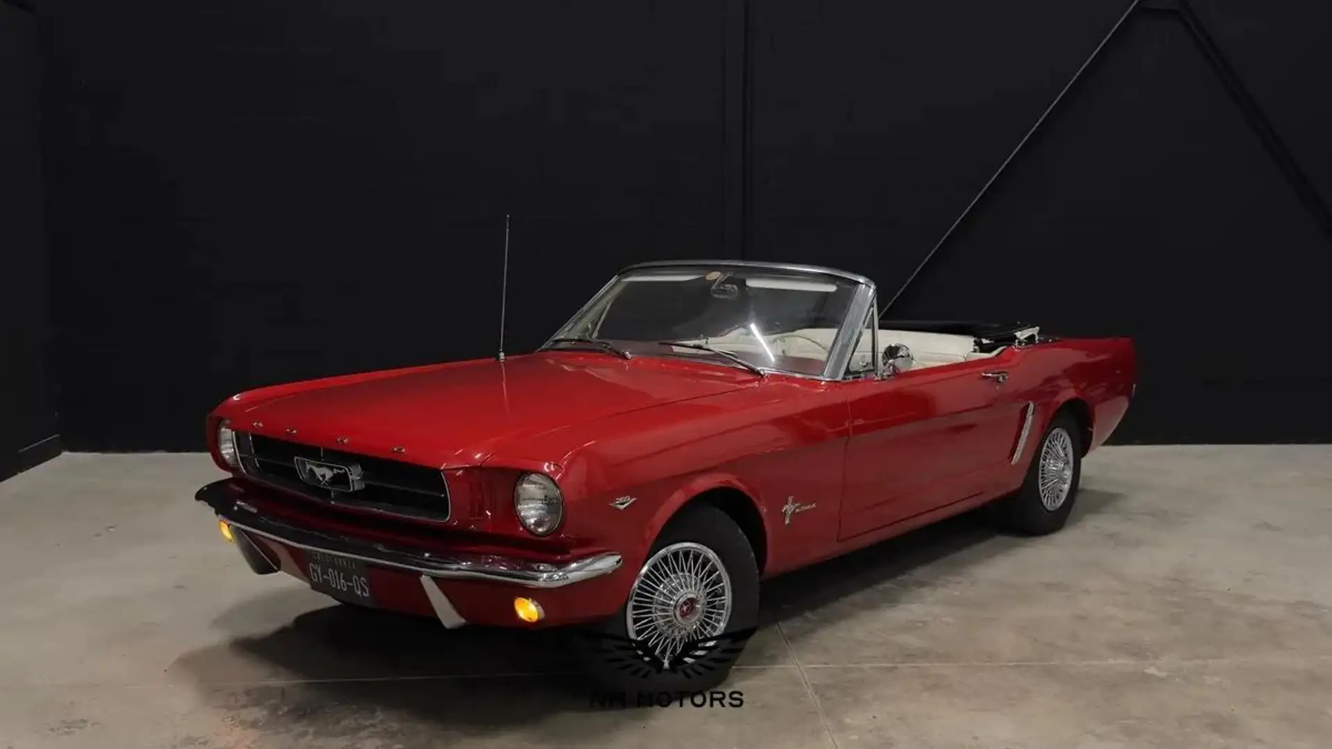 Ford Mustang 1965 Cabriolet V8 289 CI Boite Automatique Weiß - 1