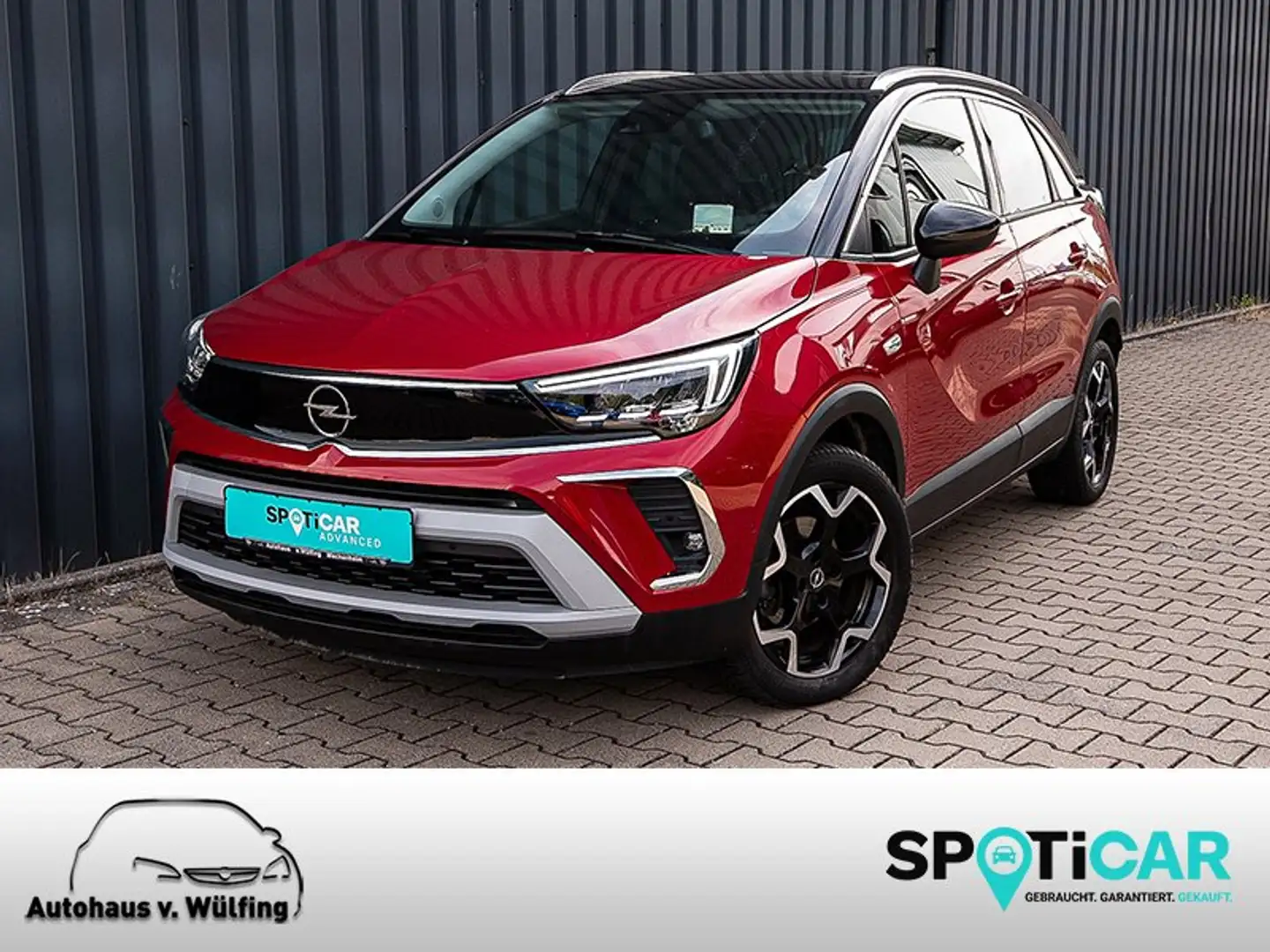 Opel Crossland Ultimate Paket +UNFALLFREI+SERVICE+GARANTIE+ Rojo - 1