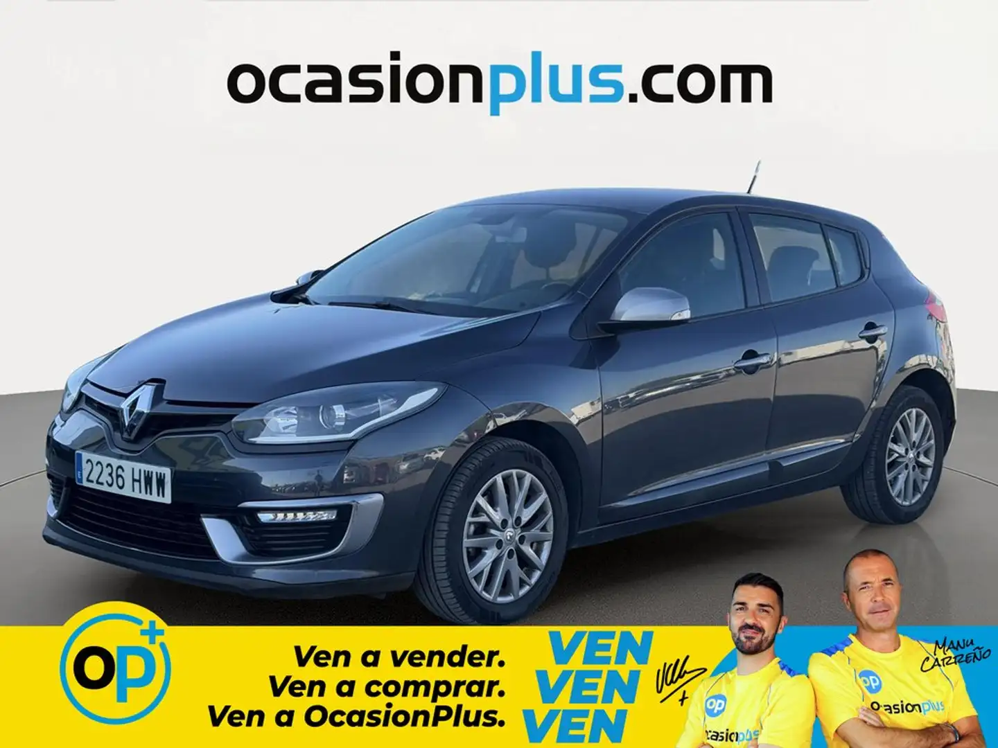 Renault Megane 1.5dCi GT Style Gris - 1