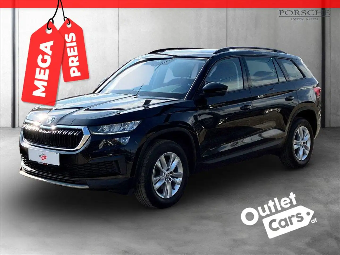 Skoda Kodiaq 1.5 TSI Amb LED+RADAR+ASSIST+RFK+MEGAPREIS Schwarz - 1